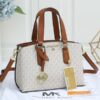 Michael Kors Emma Medium Satchel BAG With Box & Dust Bag & Sling Belt