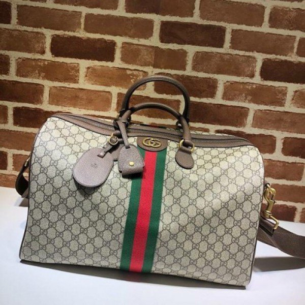Gucci Ophidia GG Duffle Bag Premium Quality With Dust Cover