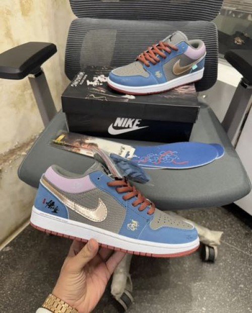 Nikee Air Jordan 1 Low Black Myth Wu Kong