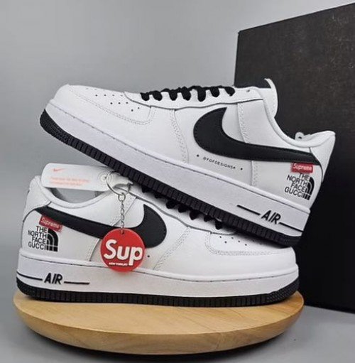 Nikee Airforce 1 X Supreme X The North Face