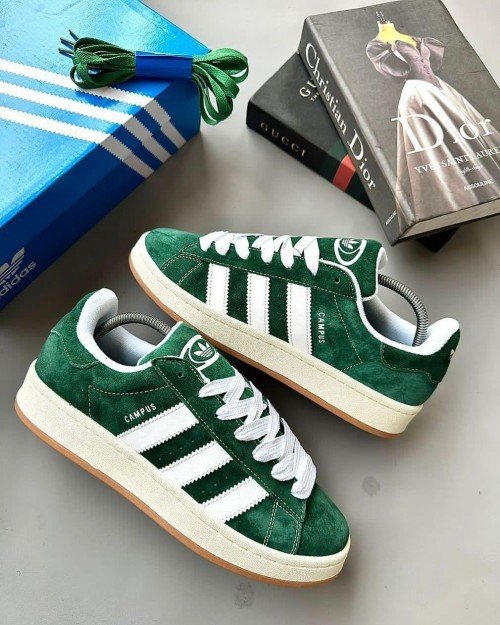 campus 00s green suede quality