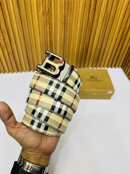 62 BURBERR_Y PREMIUM QUALITY AUTOMATIC LOCK BELT