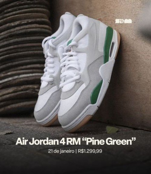 NIK.E AIR JORDAN 4 RM PINE GREEN