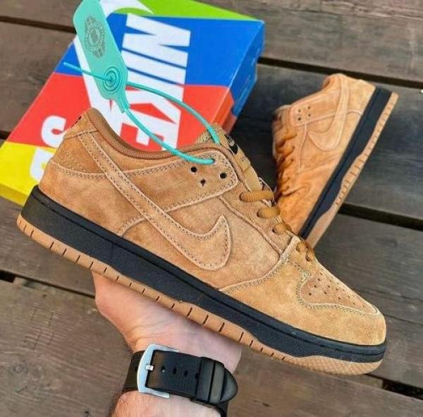 sb dunk low wheat mocha