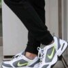 Nikee Air Monarch Iv Trainers X White Cool Grey