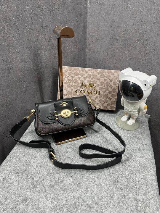 Coach_Brie_Shoulder_Bag_With_OG_Box_&_Dust_Bag_Coffee_Black_2382