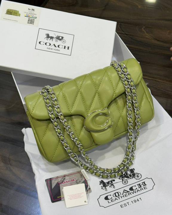 Coach_Tabby_20_Quilted_Leather_Shoulder_Bag_With_OG_Box_&_Dust_Bag_CP-150_Green