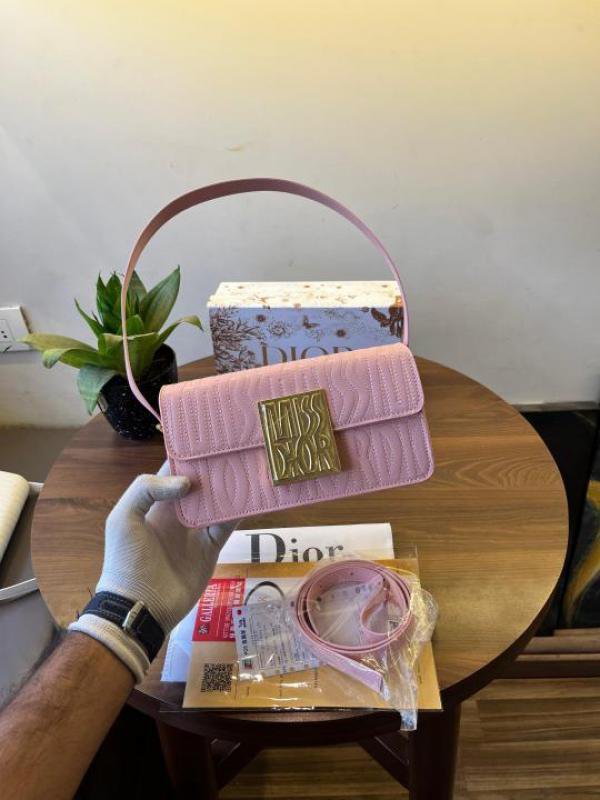 Christian_Dior_Quilted_Miss_Dior_Flap_Shoulderbag_With_OG_Box_Dust_Bag_&_2belts_Pink_D2427