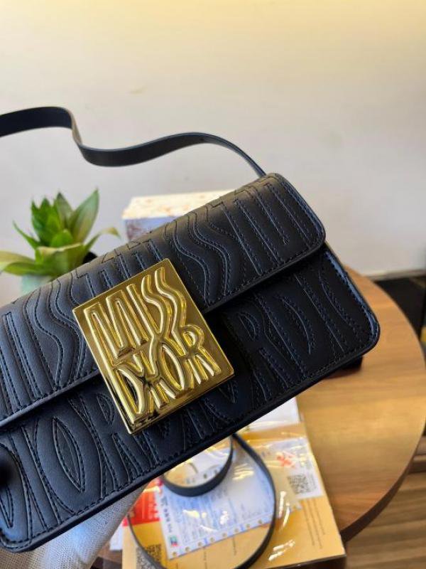 Christian_Dior_Quilted_Miss_Dior_Flap_Shoulderbag_With_OG_Box_Dust_Bag_&_2belts_Black_D2427