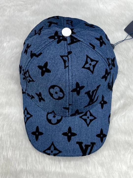 Louis_Vuitton_Flower_Monogram_Premium_Unisex_Cap_With_Safety_Box