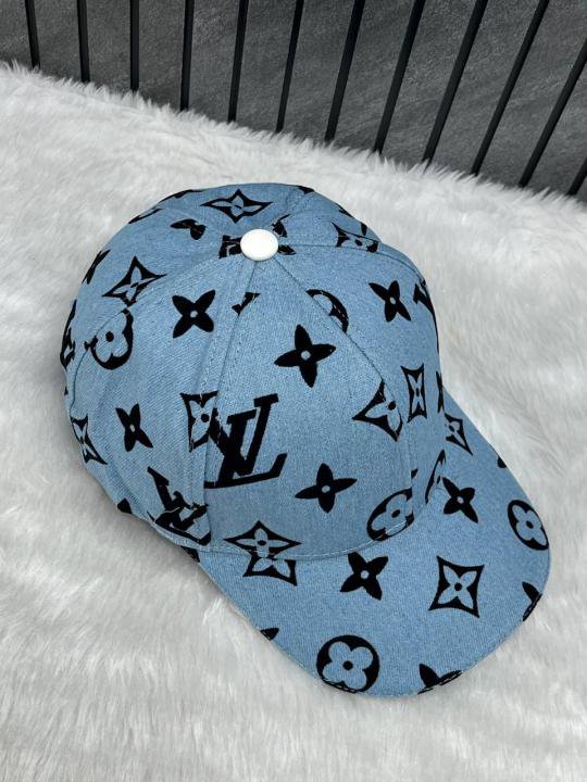 Louis_Vuitton_Flower_Monogram_Premium_Unisex_Cap_With_Safety_Box