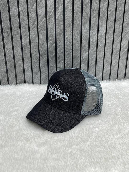 Hugo_Boss_Front_Logo_Net_Premium_Unisex_Cap_With_Safety_Box