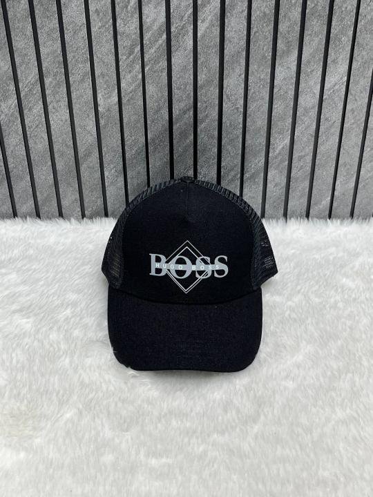 Hugo_Boss_Front_Logo_Net_Premium_Unisex_Cap_With_Safety_Box