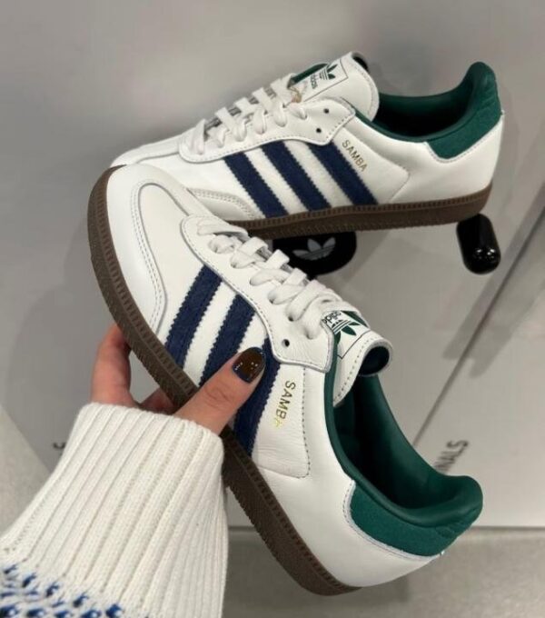 Addidas Samba OG WhiteCollegiate Green women
