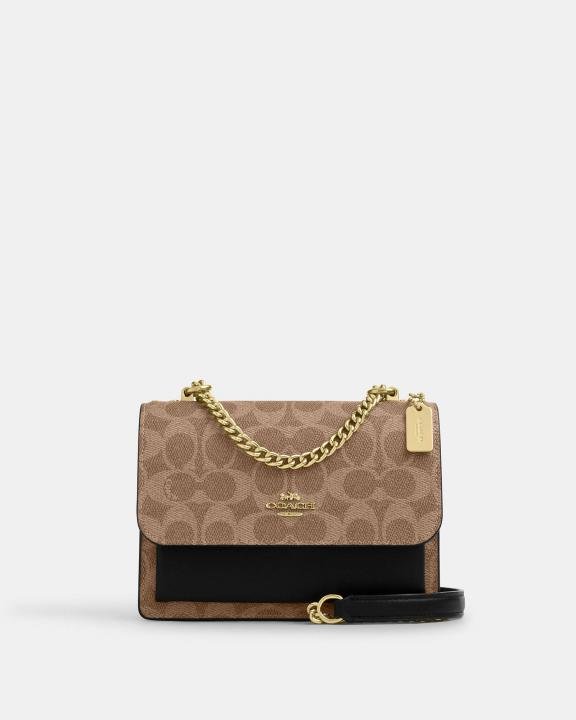 coac_h Mini Klare Crossbody Bag In Signature Canvas 555