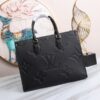Louis Vuittion On The Go Medium Tote Bag With Box Dustbag Bill