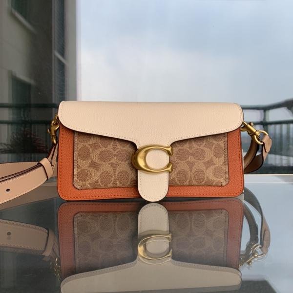 Coach_Tabby_Shoulder_Bag_26_Rice_White_Yellow_Leather_Dual_Strap_With_OG_Double_Box_High_Quality_Rice_White_Yellow