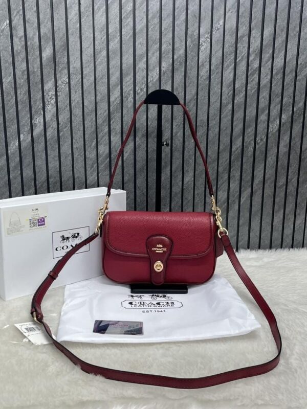 Coach_Turnlock_Hadley_Black_Shoulder_Crossbody_Bag_With_OriginalBox