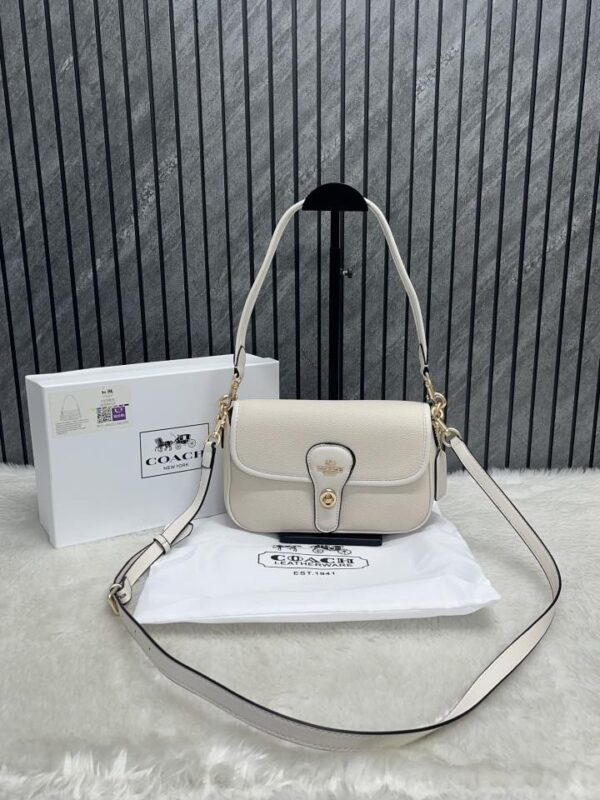 Coach_Turnlock_Hadley_Black_Shoulder_Crossbody_Bag_With_OriginalBox