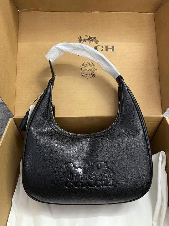 Coach_Carmen_Shoulder_Bag_Black_With_OG_Box_Dust_Bag
