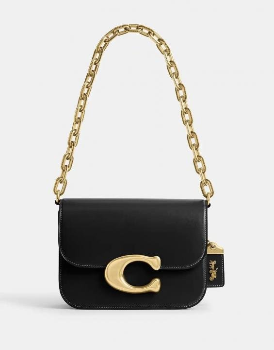 COAC.H BLACK HAND BAG PREMIUM WITH OG BOX PACKING & LABUBU DOLL FREE GIFT
