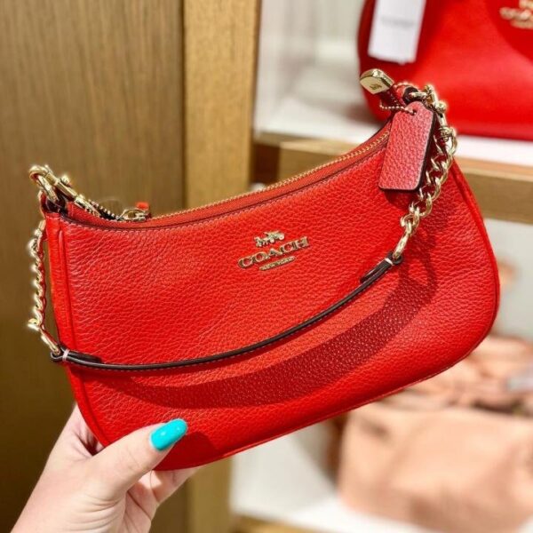 Coach_Teri_AllRed_ShoulderBag_With_OriginalPacking
