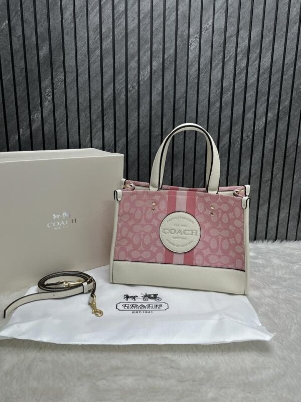Coach_Dempsey_Pink_CarryAll_With_OriginalBox_DustCover_Premium