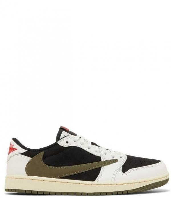 Travis Scott x Air Jordan 1 Retro Low OG SP Olive UA
