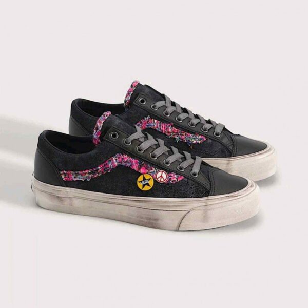 VANS LX OLD SKOOL BAPE 36 BLACK PINK