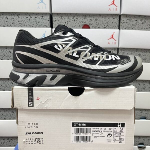 Salomon XT-MM-6 MM6 Maison Marginal black silver