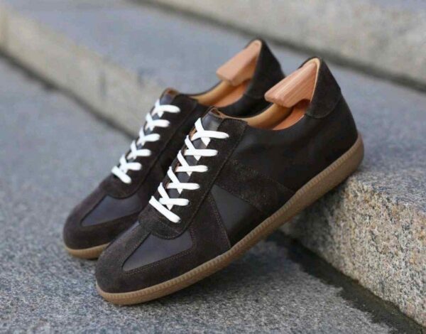 Maison margiela replica sneakers brown 2686